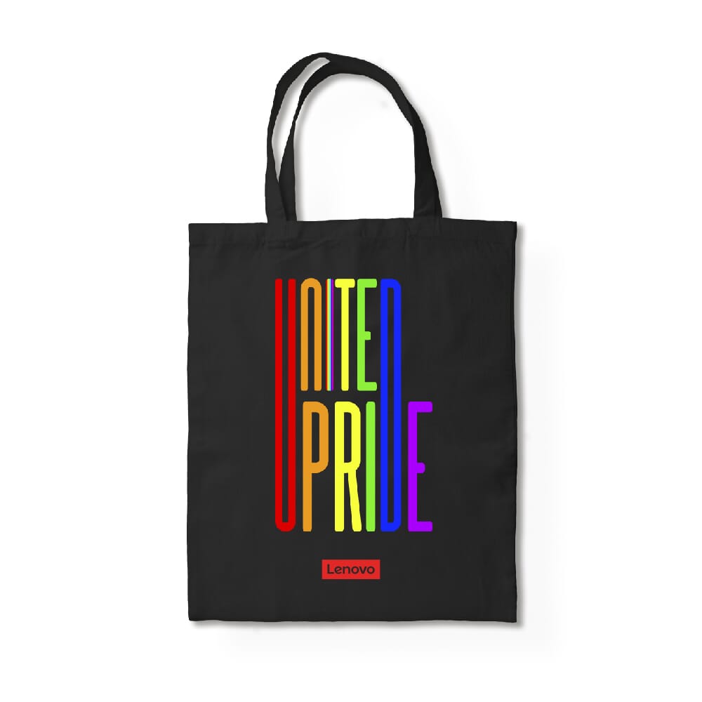 United Pride Customized Tote Bag - Black